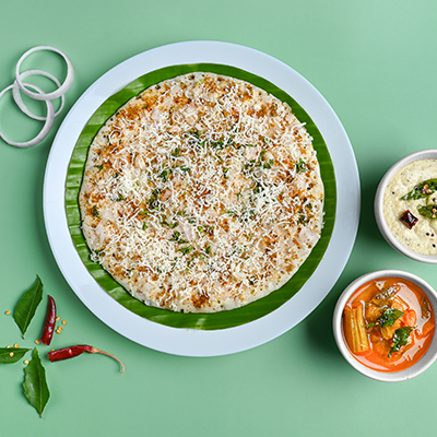 Cheese Onion Uttapam Cheese Onion Uttapam