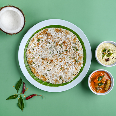 Coconut Uttapam Coconut Uttapam