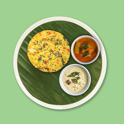Idli Upma with Chutney & Sambhar Idli Upma with Chutney & Sambhar